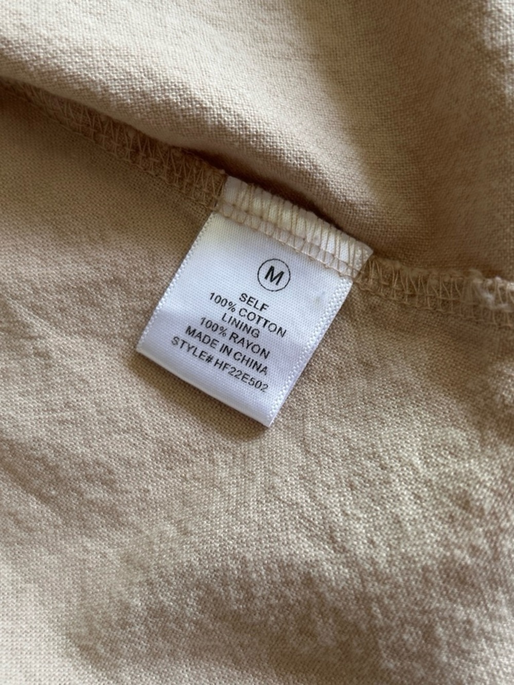Altar'd State Taupe Fit and Flare Midi Dress with Thigh Slit - Picture 7 of 8